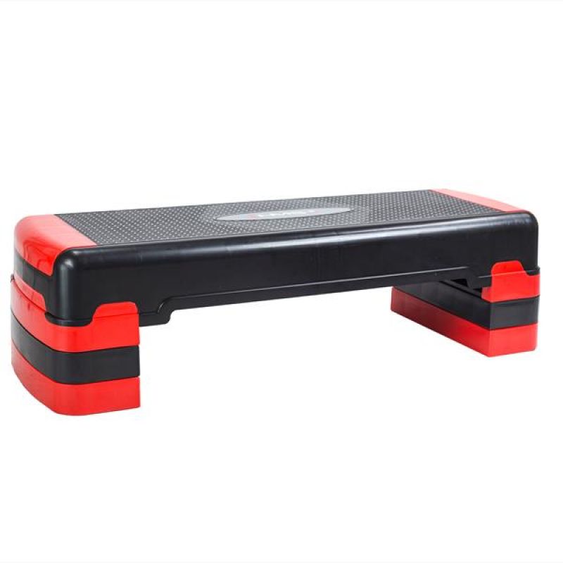 HMS Aerobics step AS005 BLACK/RED fekete póló 17-44-015