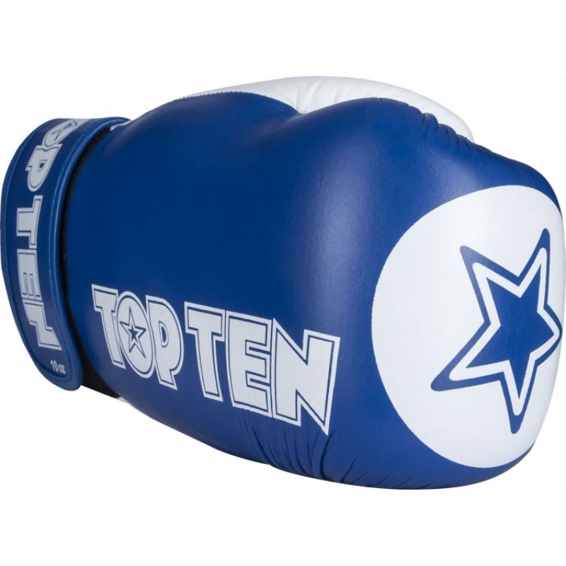 TOP TEN STAR-XLP Boxing Gloves 10 oz Red czerwony kesztyű