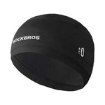 Rockbros cycling cap with cutouts for glasses - black fekete glasses, training equipment 304004-163826