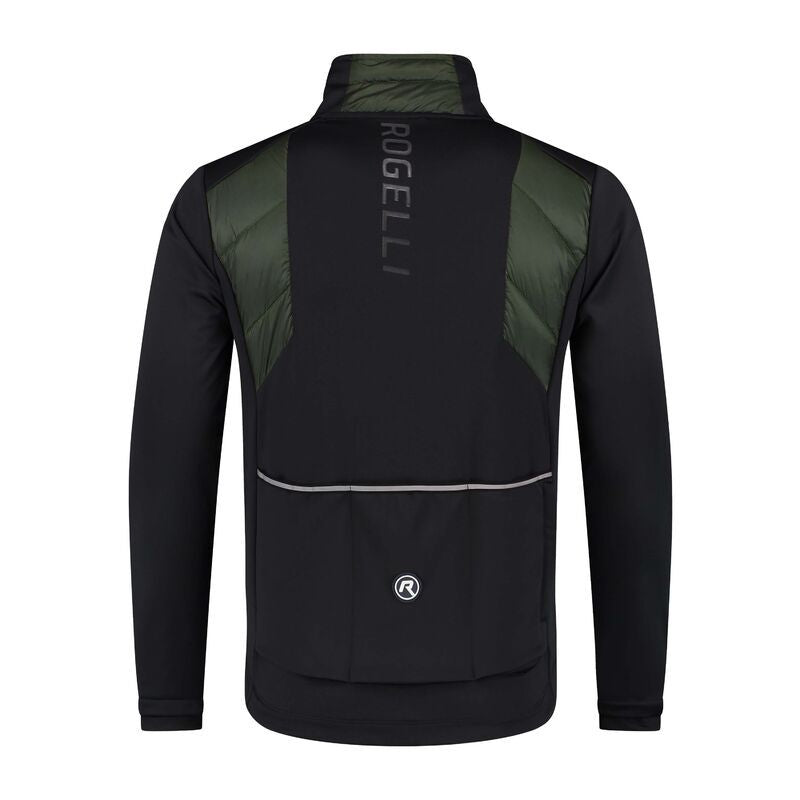 Rogelli WADDED II winter green and 3XL fekete dzseki