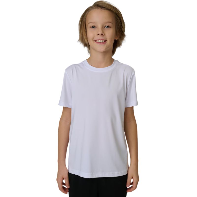 4F Boy's T-shirt FNK M1966 white 10S fehér póló 4FJWSS26TFTSM196610S