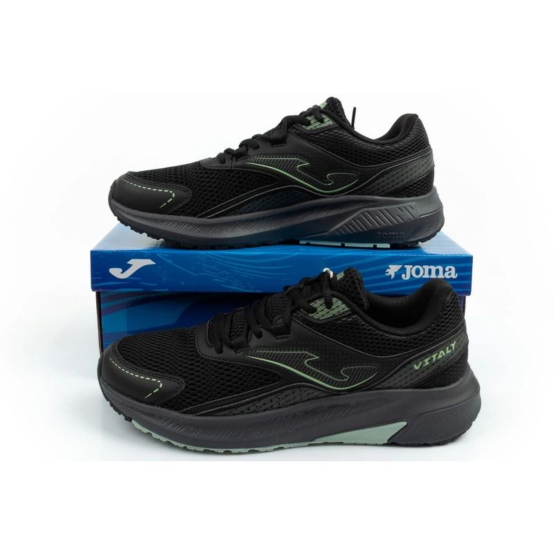 Joma Vitaly men's running shoes, lightweight, comfortable, durable, black fekete nadrág