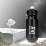 Rockbros 600 ml Bike Bottle - Black czarny water bottles, training equipment