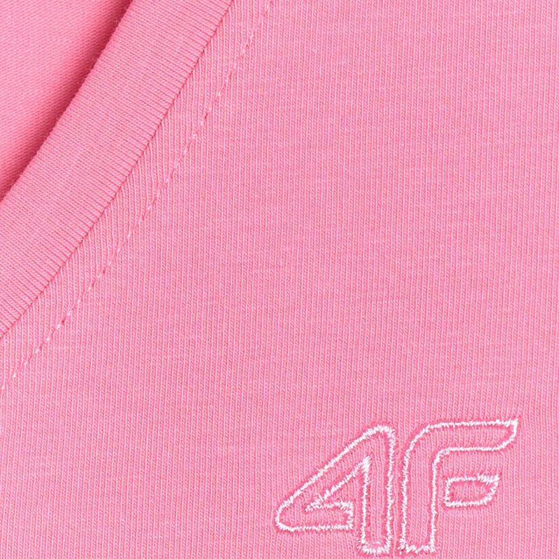 4f Women's T-shirt F2969 pink 4FWAW25TTSHF2969 54S Ruházat