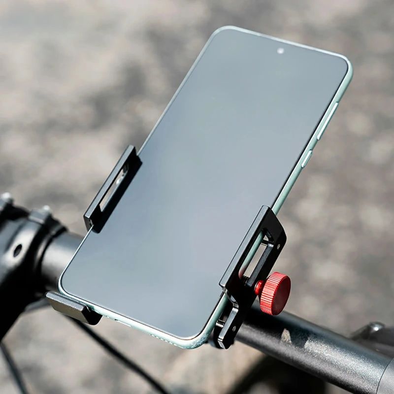 Rockbros 25210038101 clamp phone holder - black fekete phones and accessories