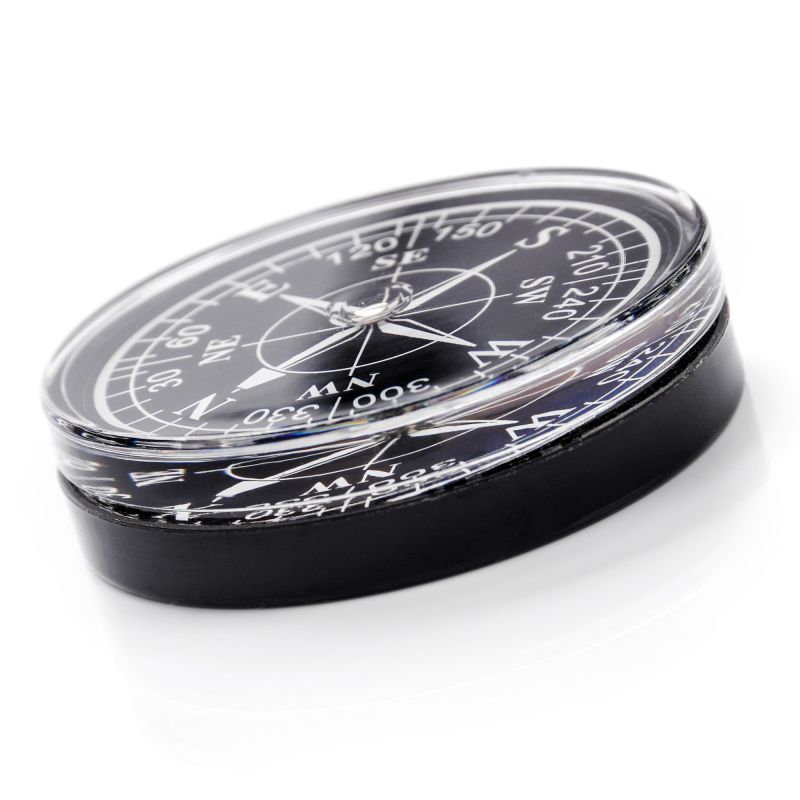 Meteor round compass 50 mm uniw compasses, tourist equipment