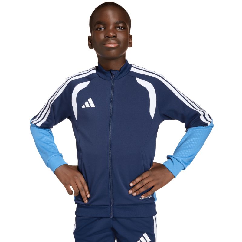 adidas Tiro 26 Competition Training navy blue kids' sweatshirt JN2322 116 cm pulóver