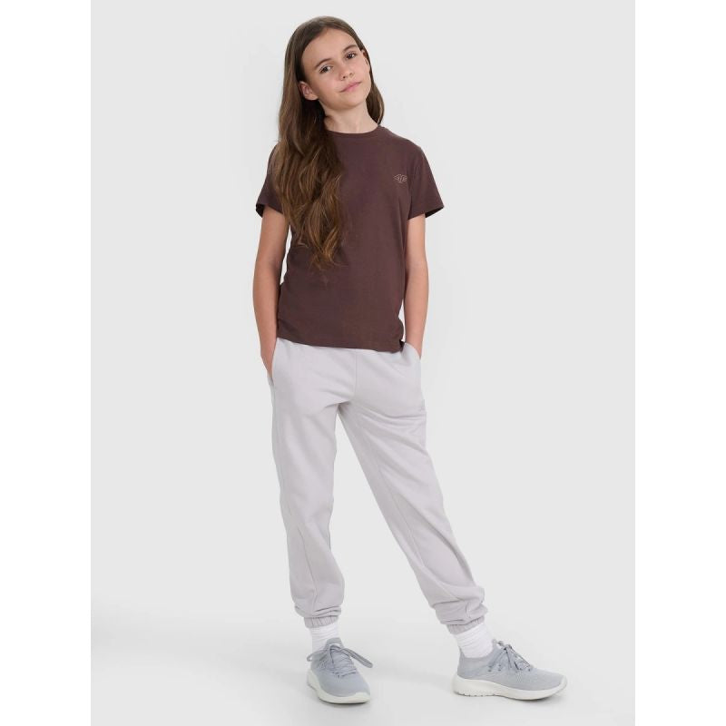 4f Regular plain T-shirt (SET OF 2) for children 4FJRAW25TTSHU3157-90S Ruházat