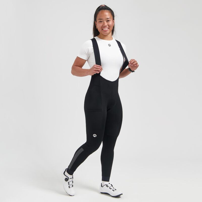 Rogelli women's trousers s/s DISTANCE II black fekete nadrág