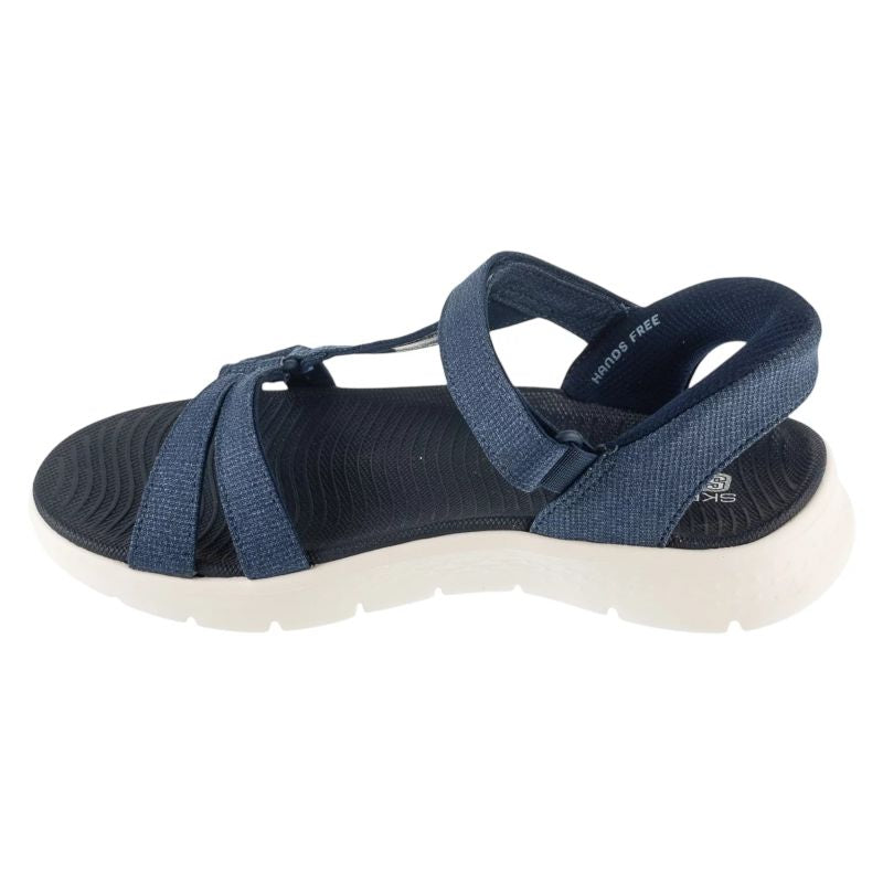 Skechers Slip-Ins: Go Walk Flex Sandal - Illuminate Navy Blue sötétkék utcai cipő 141481-NVY