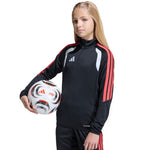 adidas Tiro 26 League Training Top for kids, black, white, and red, JY7159 104cm pulóver