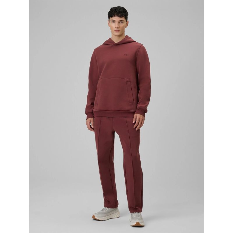 Men's regular hooded sweatshirt 4F