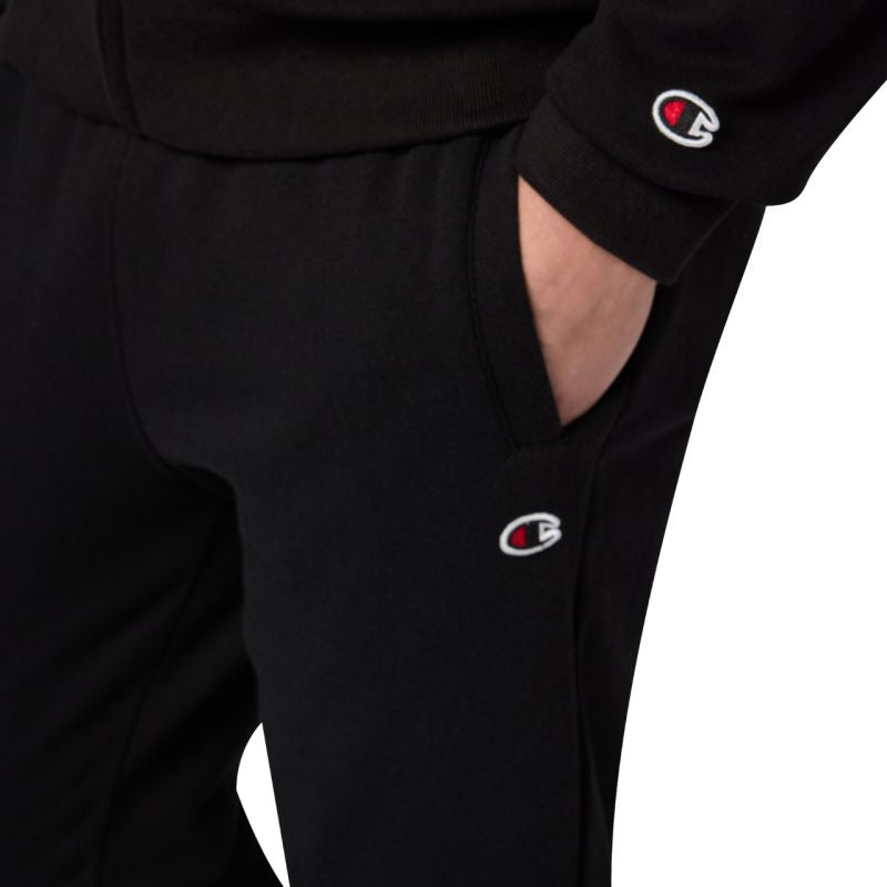 Champion Full Zip Suit Men's Tracksuit Black 222248 KK001 fekete melegítő