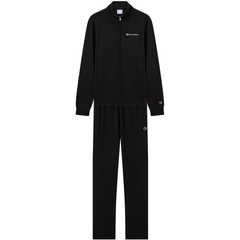 Champion Full Zip Suit Men's Tracksuit Black 222248 KK001 fekete melegítő