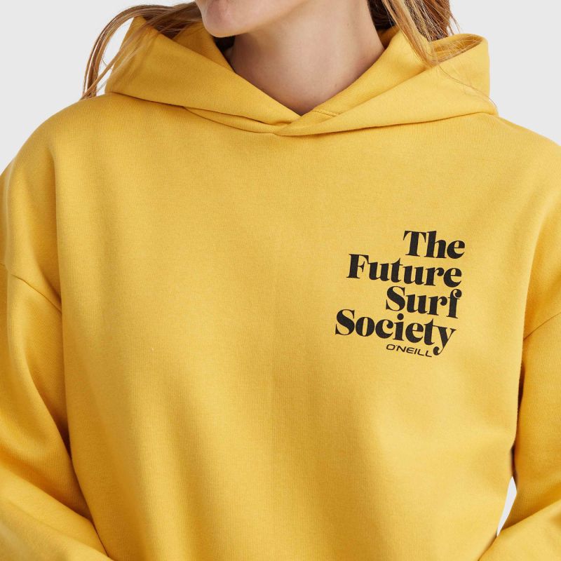 O'Neill Future Surf Society Hoodie W sárga pulóver