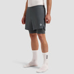 Rogelli 2in1 ESSENTIAL men's gray szürke short