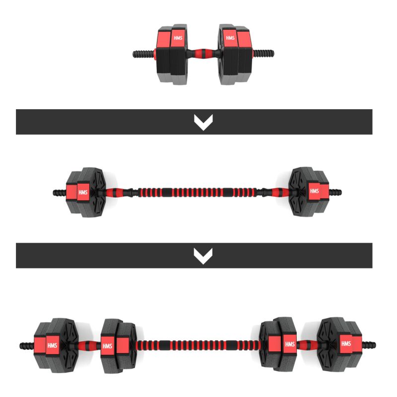 HMS Sgc15 Composite Barbell 15 Kg póló 17-57-033