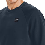 Under Armour Under Armor Rival Fleece Big Logo HD Sweatshirt 1357093 sötétkék pulóver