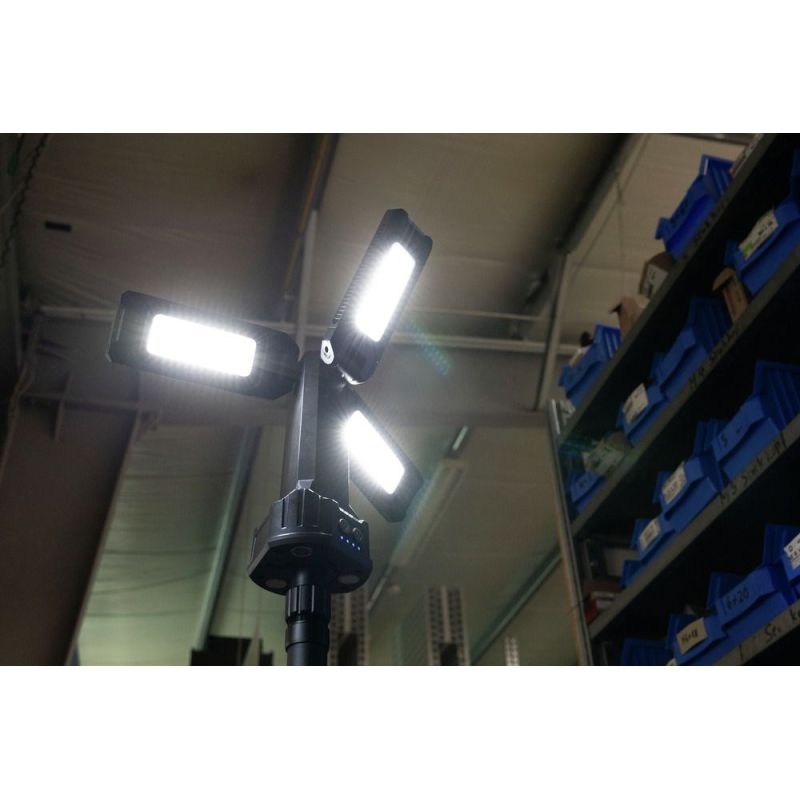 Ansmann Triohead 7000R Black LED 66 W