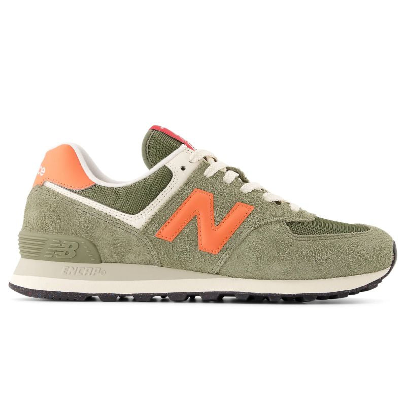 New Balance U574 lifestyle green unisex sneakers (U574BGR) General