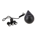HMS HHW01 hula hoop with studs and weight, black fekete póló 17-44-521