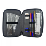 Real Madrid pencil case with equipment 44 pcs
