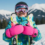 Meteor Juna XS Winter Gloves Pink/Black rózsaszín kesztyű 17719