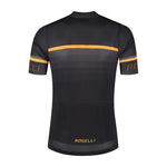 Rogelli HERO II T-shirt Black and Orange narancssárga póló