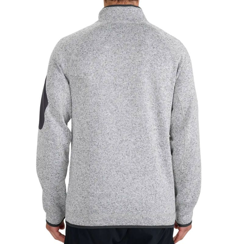 Men's fleece 4F M443 cool light melange 4FWSS26TFLEM443 27M szürke kabát