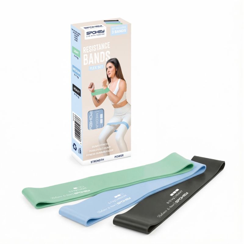 Spokey FLEX SET resistance band set
