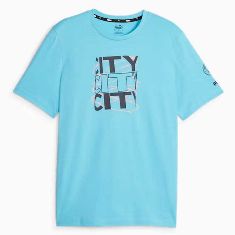 Puma Manchester City FtbCore Graphic Tee M 772950 25 Póló