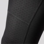 Rockbros Long Fleece Bib Tights with Pad Size - Black fekete nadrág
