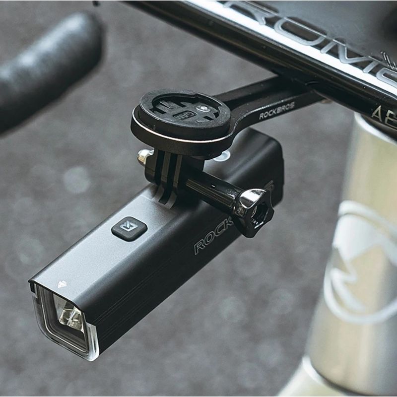 Rockbros Front Bike Light IPX6 - fekete lights, tourist equipment