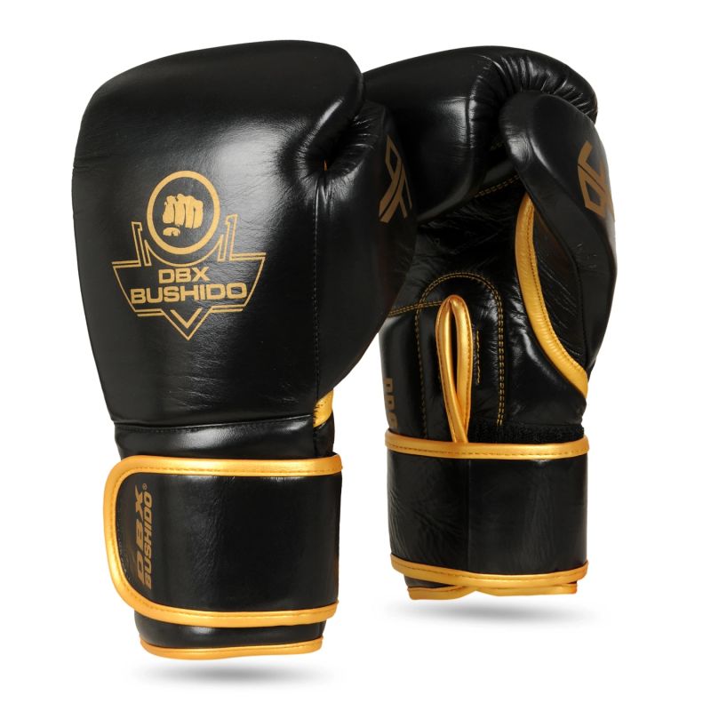 DBX Bushido Multi-layer boxing gloves - ProFighter Gold - Legacy Series bordeaux kesztyű
