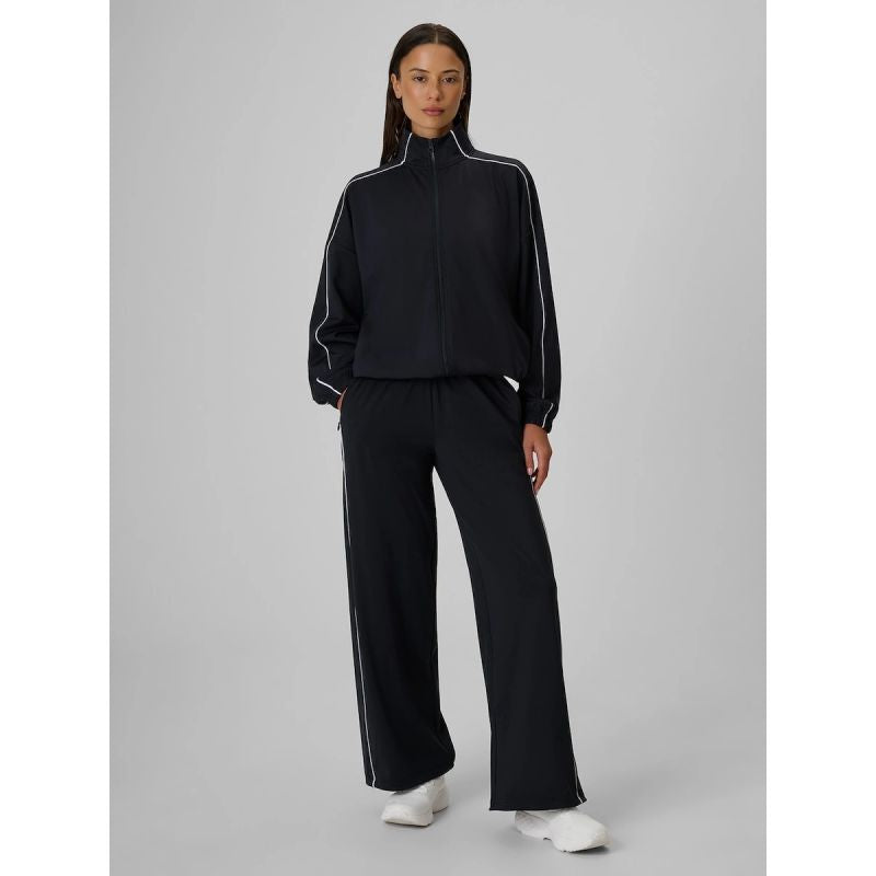 Women's quick-drying wide-leg trousers 4F