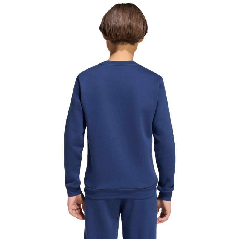adidas Entrada 26 Sweat Top for kids, navy blue JZ6552 104cm pulóver