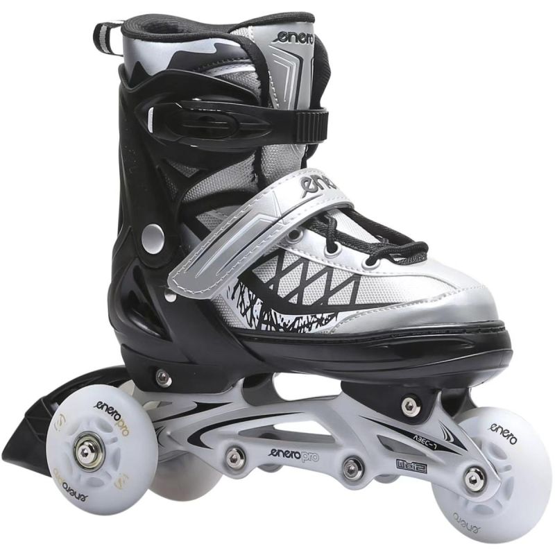 Enero Pro Roller Skates-Roller Skates-Ice Skating 4in1 Led 26-29 Gray szürke skates, roller skates