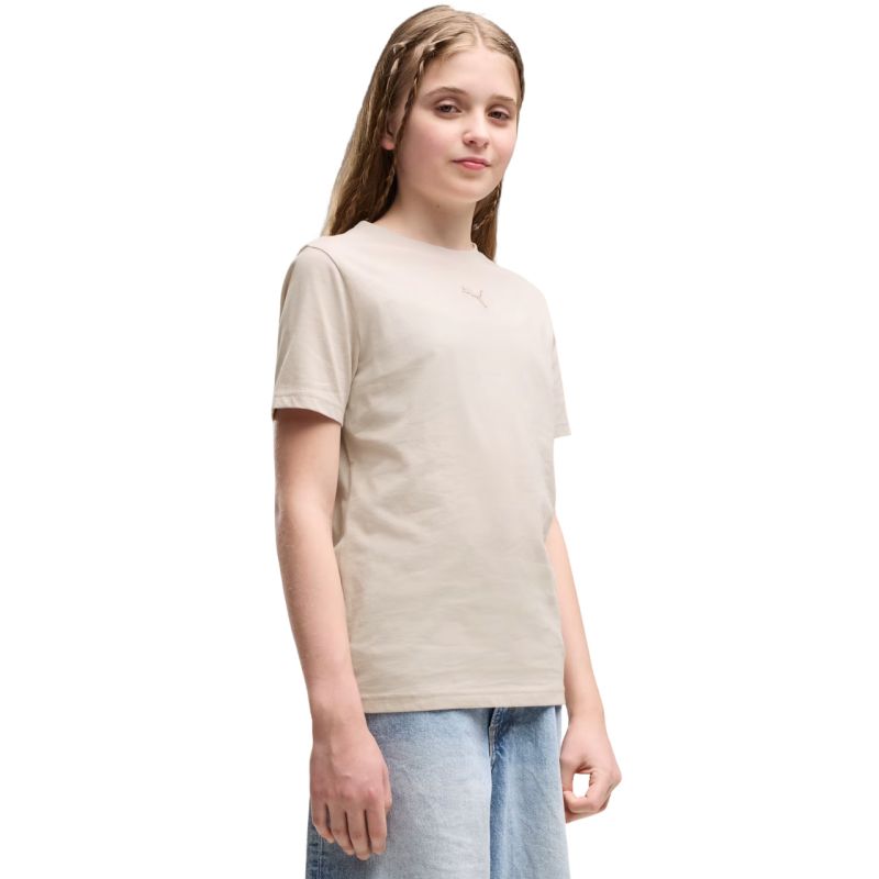Puma ESS Centered Cat Logo Tee 692972 bézs kapucnis pulóver 69297282