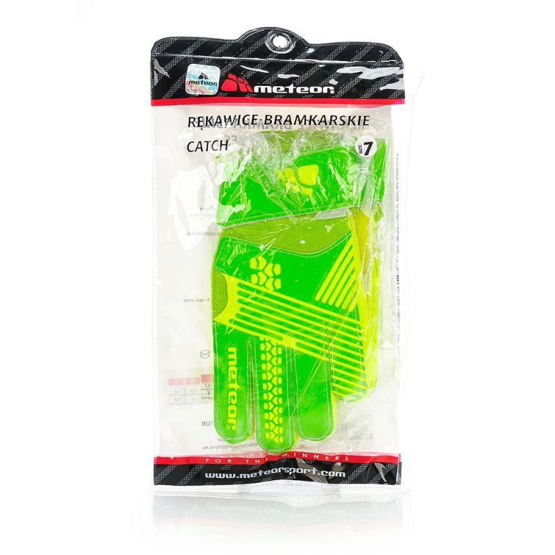 Meteor Catch Goalkeeper Gloves zöld kesztyű
