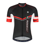 Rogelli Gara Mostro II T-shirt Black and 4XL piros póló