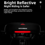 Rockbros AQ-6090R bicycle saddle - black and red czarny || czerwony kiegészítő 7016802870560-157404