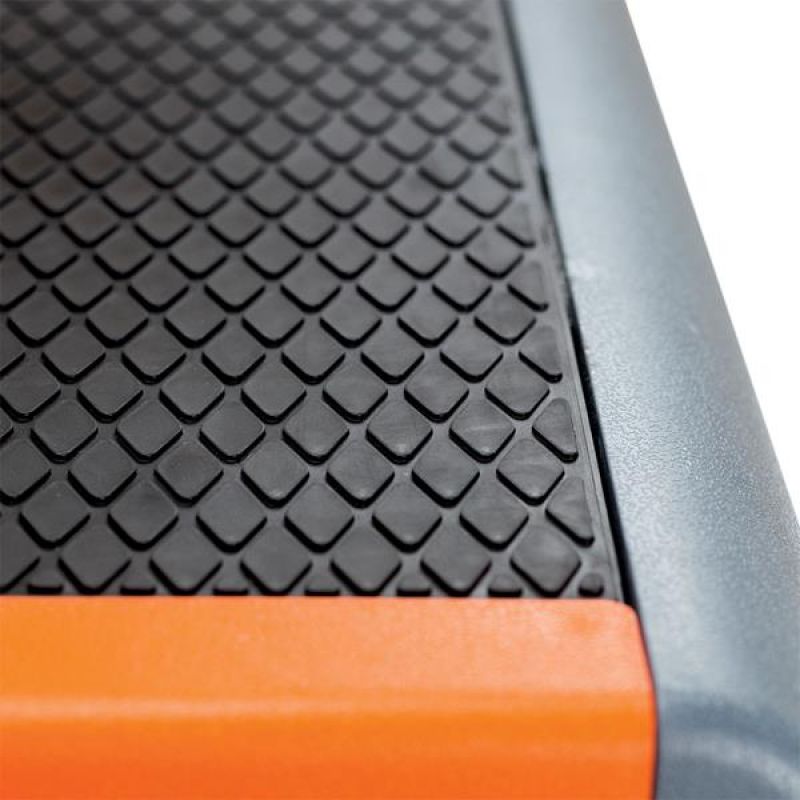 HMS Premium AS007 BLACK/ORANGE aerobics step fekete póló 17-44-023