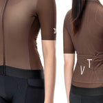 Rockbros 15110007005 TVI Sleeve Cycling Jersey - Brown barna póló 15110007003-211722