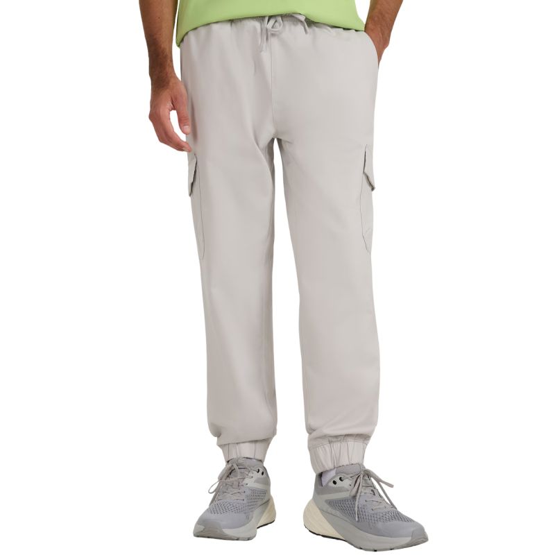 4f Men's trousers CAS M1210 cool light gray 4FWAW25TTROM1210 27S Ruházat