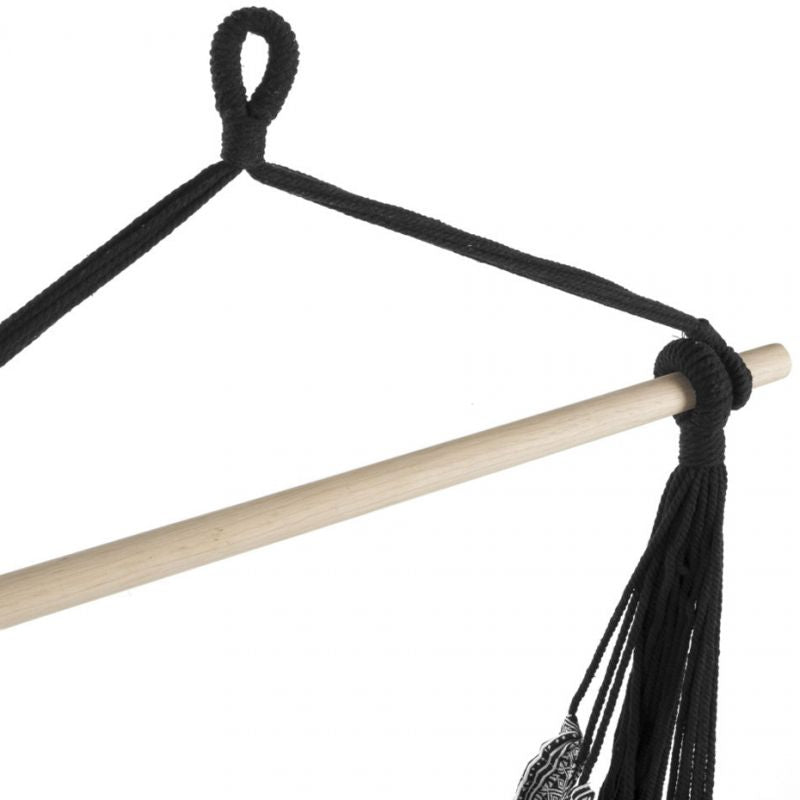 Spokey Bench Etno BK/WT 921917 Hammock Seat Szabadidő kiegészítő