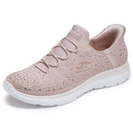 Skechers Women's SUMMITS BRILLIANT SHINE 150273 LTMV Athletic utcai cipő