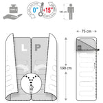 Meteor Dreamer Sleeping Bag uniw tourist equipment, sleeping bags