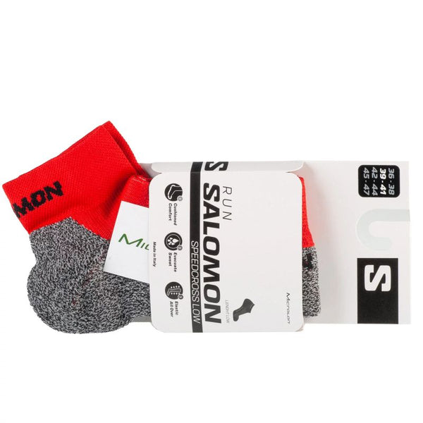 Salomon Speedcross Low Socks C19739 Red 36-38 Ruházat