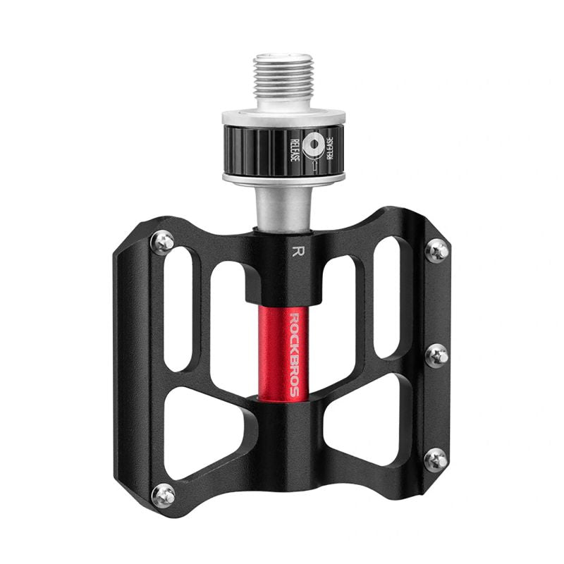 Rockbros Detachable Quick Release Bicycle Pedals - Black