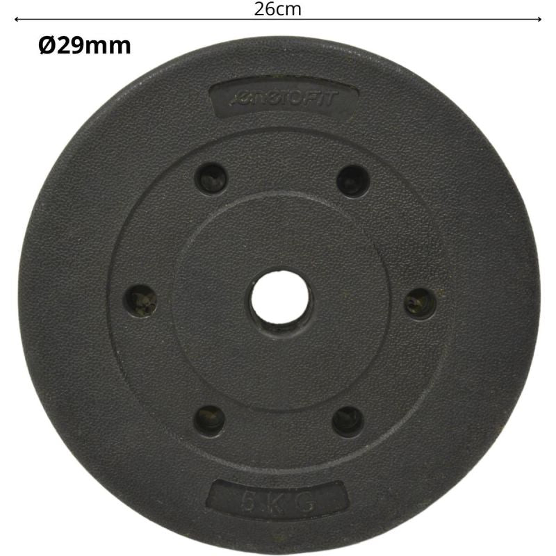 Enero Concrete Load 5 Kg Fit weight, strength training equipment, training equipment
